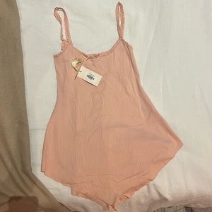 Doen Evie Romper - XS - light pink - brand new with tags